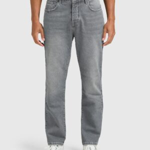 Miles Straight Jeans – Grey
