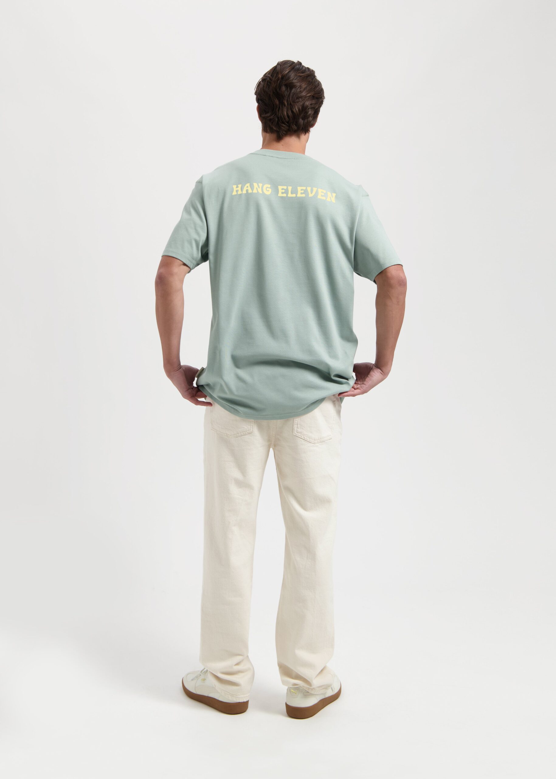 Logo Carrier Tee – Green - Image 5